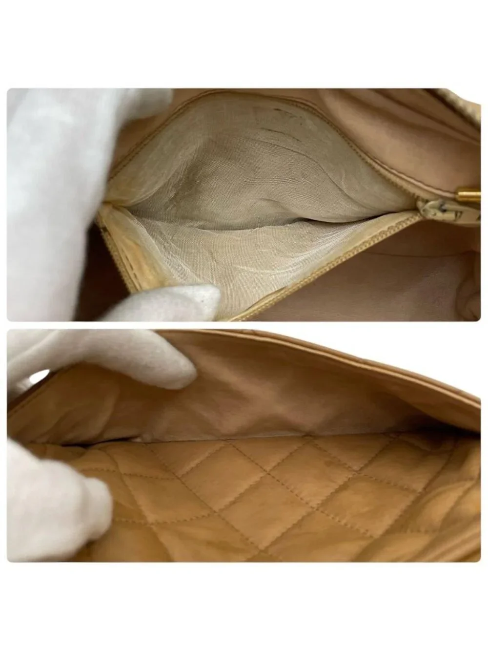 Chanel Quilted Lambskin Shoulder Bag CC Logo